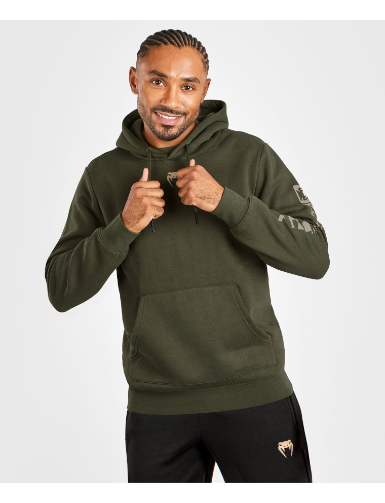 Top Choice UFC Adrenaline by Venum Fight Week Men Pullover Hoodie - Khaki Just Launched