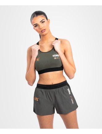 Top Choice UFC Adrenaline by Venum Fight Week Women Sports Bra - Khaki/Bronze Just Launched