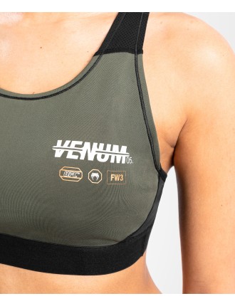 Top Choice UFC Adrenaline by Venum Fight Week Women Sports Bra - Khaki/Bronze Just Launched