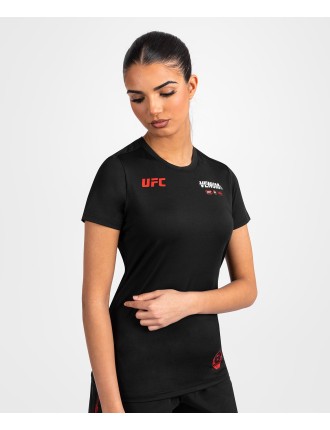 Top Choice UFC Adrenaline by Venum Fight Week  Women Dry-Tech T-shirt - Black