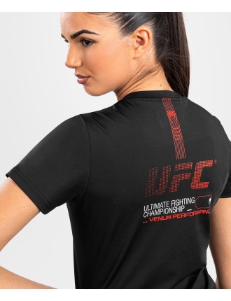 Top Choice UFC Adrenaline by Venum Fight Week  Women Dry-Tech T-shirt - Black