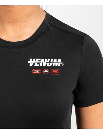 Top Choice UFC Adrenaline by Venum Fight Week  Women Dry-Tech T-shirt - Black