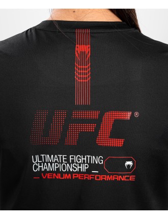 Top Choice UFC Adrenaline by Venum Fight Week  Women Dry-Tech T-shirt - Black