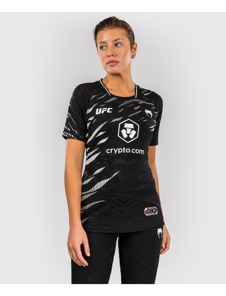 Top Choice UFC Fusion by Venum Authentic Fight Night Women Walkout Jersey - Black In Stock