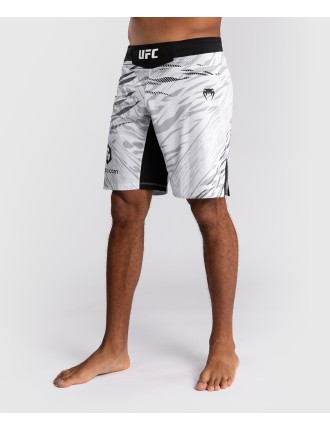 Top Choice UFC Fusion by Venum Authentic Fight Night Men Fight Short - Long Fit - White Ready for Shipment